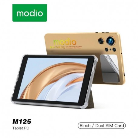 TABLETTE MODIO M125 - 8 POUCES HD - 6GO RAM - 256GO ROM - 5G WIFI DUAL SIM